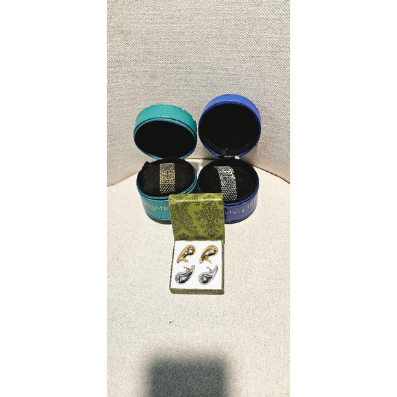 Easy Haute Women's Earrings One Size Silver and Gold - Picture 5 of 13